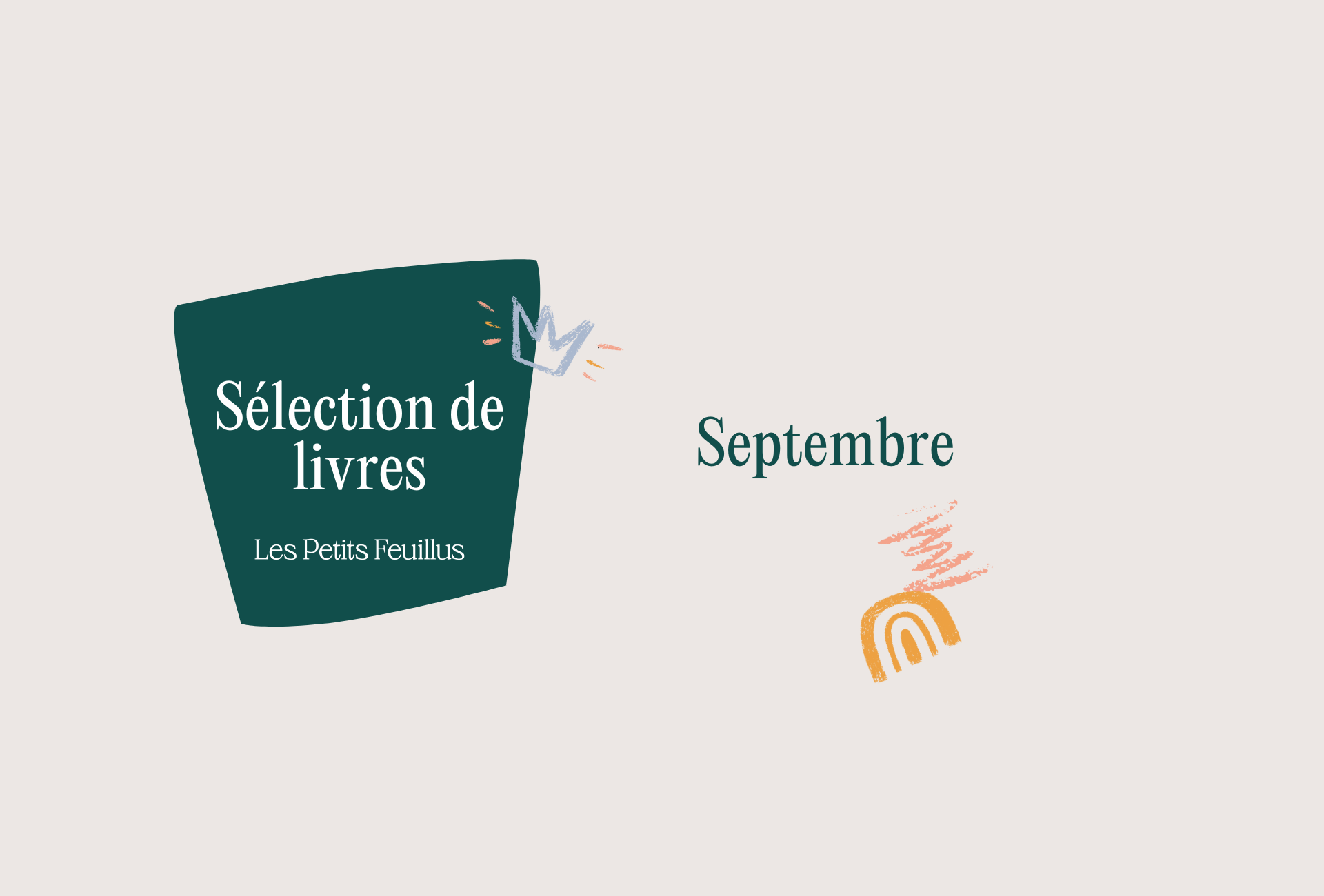 Sélection de livres de septembre 2024